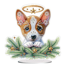 Charger l'image dans la galerie, Dog-Single Side Drill-Diamond Desktop Ornament