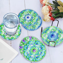 Charger l'image dans la galerie, 6Pcs/Set-Mandala-Acrylic Waterproof Diamond Coaster