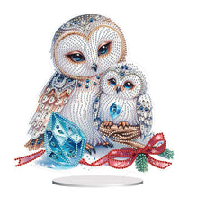 Charger l'image dans la galerie, Owl-Single Side Drill-Acrylic Diamond Desktop Ornament