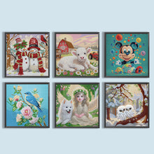 Charger l'image dans la galerie, Peinture diamant spéciale partielle animale-30x30cm