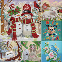 Charger l'image dans la galerie, Peinture diamant spéciale partielle animale-30x30cm