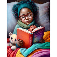 Charger l'image dans la galerie, African American Fille-Full Round/Square Diamond Painting-30x40cm/40x50cm/50x70cm