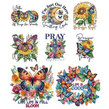 Charger l'image dans la galerie, Papillon Tournesol-Peinture diamant spéciale partielle-30x30cm