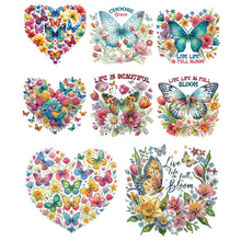 Charger l'image dans la galerie, Papillon Tournesol-Peinture diamant spéciale partielle-30x30cm