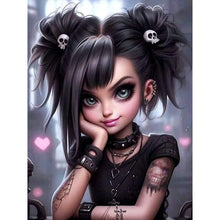 Charger l'image dans la galerie, La vie des animaux de compagnie Fille-Full Round/Square Diamond Painting-30x40cm/40x50cm/50x70cm