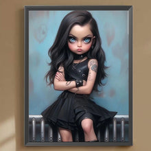 Charger l'image dans la galerie, La vie des animaux de compagnie Fille-Full Round/Square Diamond Painting-30x40cm/40x50cm/50x70cm