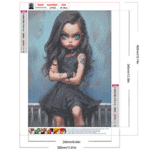 Charger l'image dans la galerie, La vie des animaux de compagnie Fille-Full Round/Square Diamond Painting-30x40cm/40x50cm/50x70cm