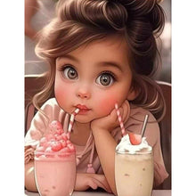 Charger l'image dans la galerie, La vie des animaux de compagnie Fille-Full Round/Square Diamond Painting-30x40cm/40x50cm/50x70cm