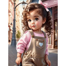 Charger l'image dans la galerie, La vie des animaux de compagnie Fille-Full Round/Square Diamond Painting-30x40cm/40x50cm/50x70cm