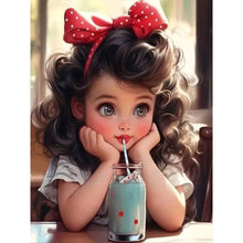 Charger l'image dans la galerie, Princess Fille-Full Round/Square Diamond Painting-30x40cm/40x50cm/50x70cm