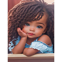 Charger l'image dans la galerie, La vie des animaux de compagnie Fille-Full Round/Square Diamond Painting-30x40cm/40x50cm/50x70cm