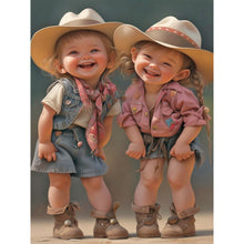 Charger l'image dans la galerie, La vie des animaux de compagnie Fille-Full Round/Square Diamond Painting-30x40cm/40x50cm/50x70cm