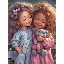 Charger l'image dans la galerie, La vie des animaux de compagnie Fille-Full Round/Square Diamond Painting-30x40cm/40x50cm/50x70cm