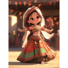 Charger l'image dans la galerie, African American Fille-Full Round/Square Diamond Painting-30x40cm/40x50cm/50x70cm