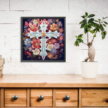 Charger l'image dans la galerie, Cross-Partial Spécial Diamond Painting-30x30cm