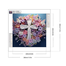 Charger l'image dans la galerie, Cross-Partial Spécial Diamond Painting-30x30cm
