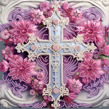 Charger l'image dans la galerie, Cross-Partial Spécial Diamond Painting-30x30cm