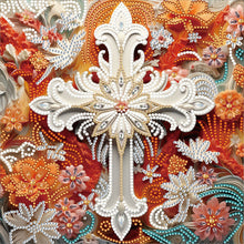 Charger l'image dans la galerie, Cross-Partial Spécial Diamond Painting-30x30cm