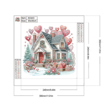 Charger l'image dans la galerie, Maison d'amour- Spécial Diamond Painting-30x30cm