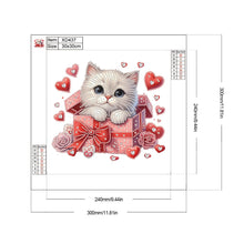 Charger l'image dans la galerie, Chat-Partial Spécial Diamond Painting-30x30cm