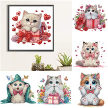 Charger l'image dans la galerie, Chat-Partial Spécial Diamond Painting-30x30cm