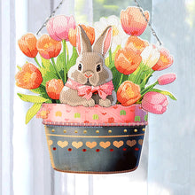 Charger l'image dans la galerie, Pendentif diamant simple face en acrylique de Pâques