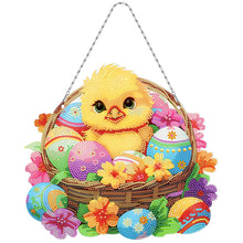 Charger l'image dans la galerie, Pendentif diamant simple face en acrylique de Pâques