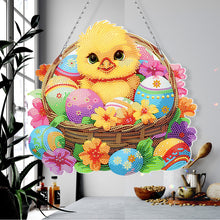 Charger l'image dans la galerie, Pendentif diamant simple face en acrylique de Pâques