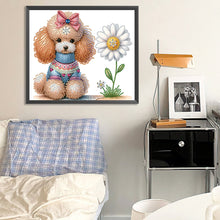 Charger l'image dans la galerie, Peinture diamant spéciale partielle pour chien-35x30cm