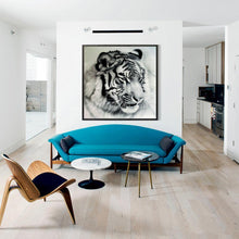 Charger l'image dans la galerie, Tigre - diamant rond complet - 30x30cm