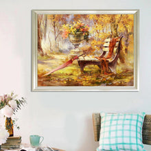 Charger l'image dans la galerie, Automne belle - diamant rond complet - 40x30cm