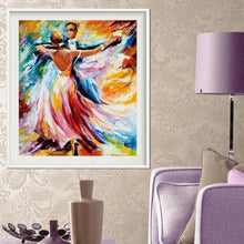 Charger l'image dans la galerie, Danse - diamant rond complet - 30x36cm