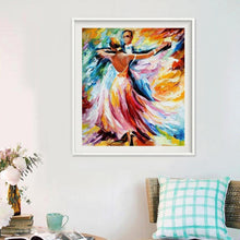 Charger l'image dans la galerie, Danse - diamant rond complet - 30x36cm