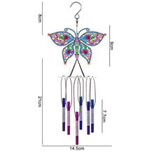 Charger l'image dans la galerie, Acrylique Vent Carillon Cloche Pendentif DIY Diamant Peinture Mosaïque Kit