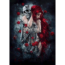 Charger l'image dans la galerie, ROMANTIQUEDIAMANT Peinture au diamant - Foret-skull