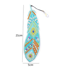 Charger l'image dans la galerie, DIY Diamond Painting-Feather signet