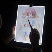 Charger l'image dans la galerie, USB LED A4 conduit copie Art dessin traçage gabarit Conseil artiste plateau