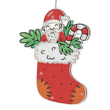 Charger l'image dans la galerie, Peinture diamant de noël 5D suspendue lampe suspendue en strass