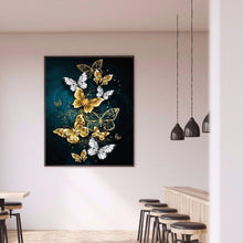 Charger l'image dans la galerie, Papillon - Peinture Diamant Rond Complet 30 * 40cm