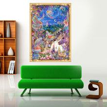 Charger l'image dans la galerie, Cheval de mosaïque - diamant rond complet - 30x40cm