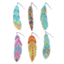 Charger l'image dans la galerie, DIY Diamond Painting-Feather signet