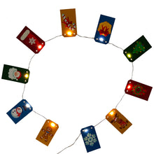 Charger l'image dans la galerie, 12pcs/set DIY Diamond pendentif en carton de Noël