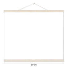 Charger l'image dans la galerie, Cintre de cadre en bois en bois clair pour la tenture murale d'impression d'art de toile de photo