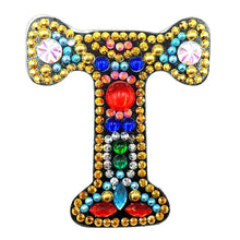 Charger l'image dans la galerie, 26 lettres anglaises double face - Porte-clés DIY Craft