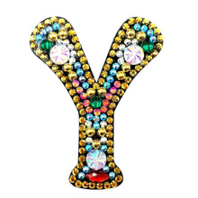 Charger l'image dans la galerie, 26 lettres anglaises double face - Porte-clés DIY Craft