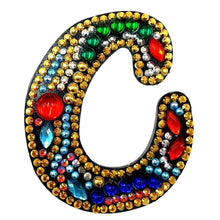 Charger l'image dans la galerie, 26 lettres anglaises double face - Porte-clés DIY Craft