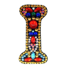 Charger l'image dans la galerie, 26 lettres anglaises double face - Porte-clés DIY Craft