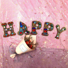 Charger l'image dans la galerie, 26 lettres anglaises double face - Porte-clés DIY Craft