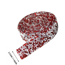 Charger l'image dans la galerie, Crystal Diamond Sticker Strip DIY Frame Ruban auto-adhésif