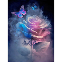Charger l'image dans la galerie, Rose - peinture au diamant de forage 30*40cm